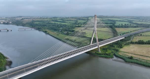 Légi Felvétel Thomas Francis Meagher Hídról Tipperary Megye Írország Inspiráló — Stock videók