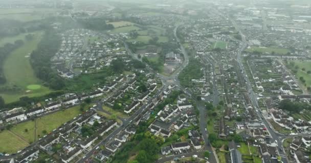아일랜드 웨스포드의 미스테리 마을의 파노라마 눈보기 고품질 — 비디오