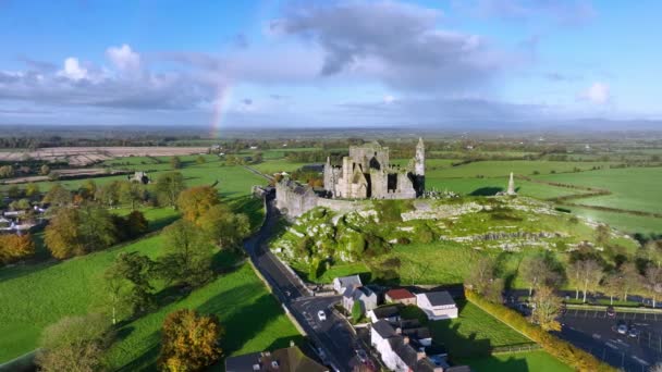꼭대기에있는 있습니다 아일랜드의 역사적 랜드마크 고품질 — 비디오