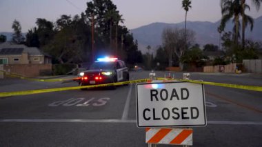 10 Ocak 2025 'te Pasadena, Kaliforniya' da bir 