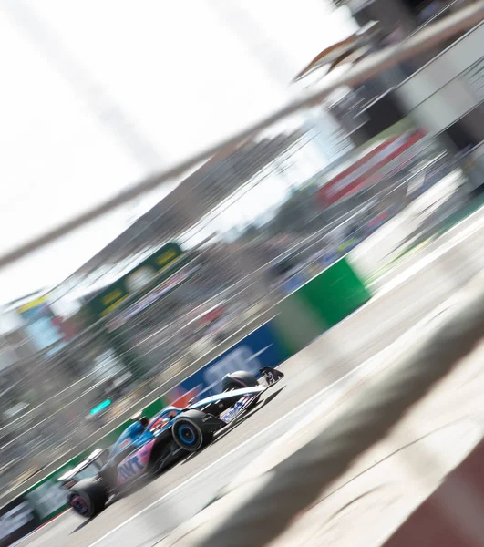 Bakú Azerbaiyán Abril 2023 Inicio Carrera Gran Premio Fórmula Bakú —  Fotos de Stock