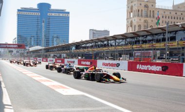 Baku, Azerbaijan, 28-30 April, Azerbaijan Grand Prix 2023 clipart