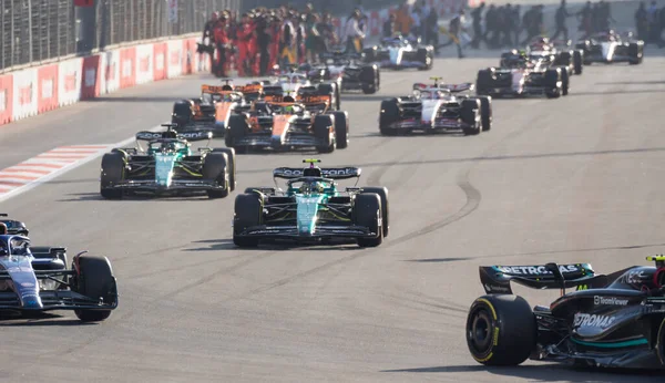 Baku Azerbejdżan Kwietnia Grand Prix Azerbejdżanu 2023 — Zdjęcie stockowe