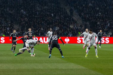 Bakü, Azerbaycan 07.03.2024 Qaraba Leverkusen Avrupa Ligi