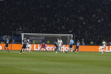 Bakü, Azerbaycan 07.03.2024 Qaraba Leverkusen Avrupa Ligi