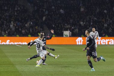 Bakü, Azerbaycan 07.03.2024 Qaraba Leverkusen Avrupa Ligi