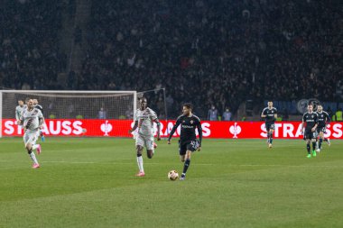 Bakü, Azerbaycan 07.03.2024 Qaraba Leverkusen Avrupa Ligi