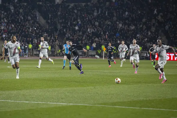 Bakü, Azerbaycan 07.03.2024 Qaraba Leverkusen Avrupa Ligi