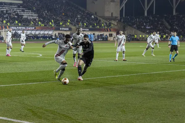 Bakü, Azerbaycan 07.03.2024 Qaraba Leverkusen Avrupa Ligi