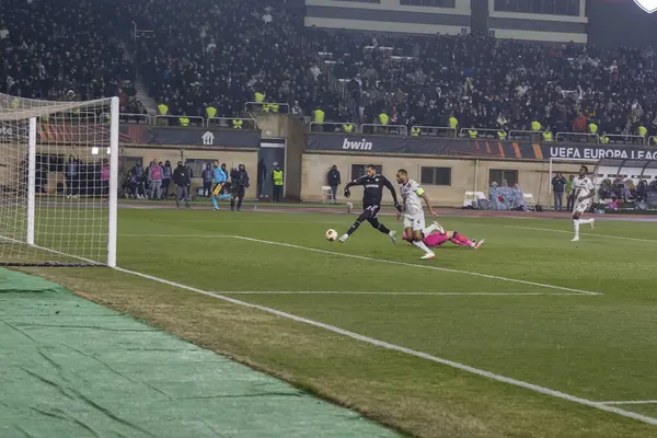 Bakü, Azerbaycan 07.03.2024 Qaraba Leverkusen Avrupa Ligi