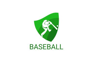 Baseball sport vector line icon. an athlete playing baseball. sport pictogram, vector illustration.