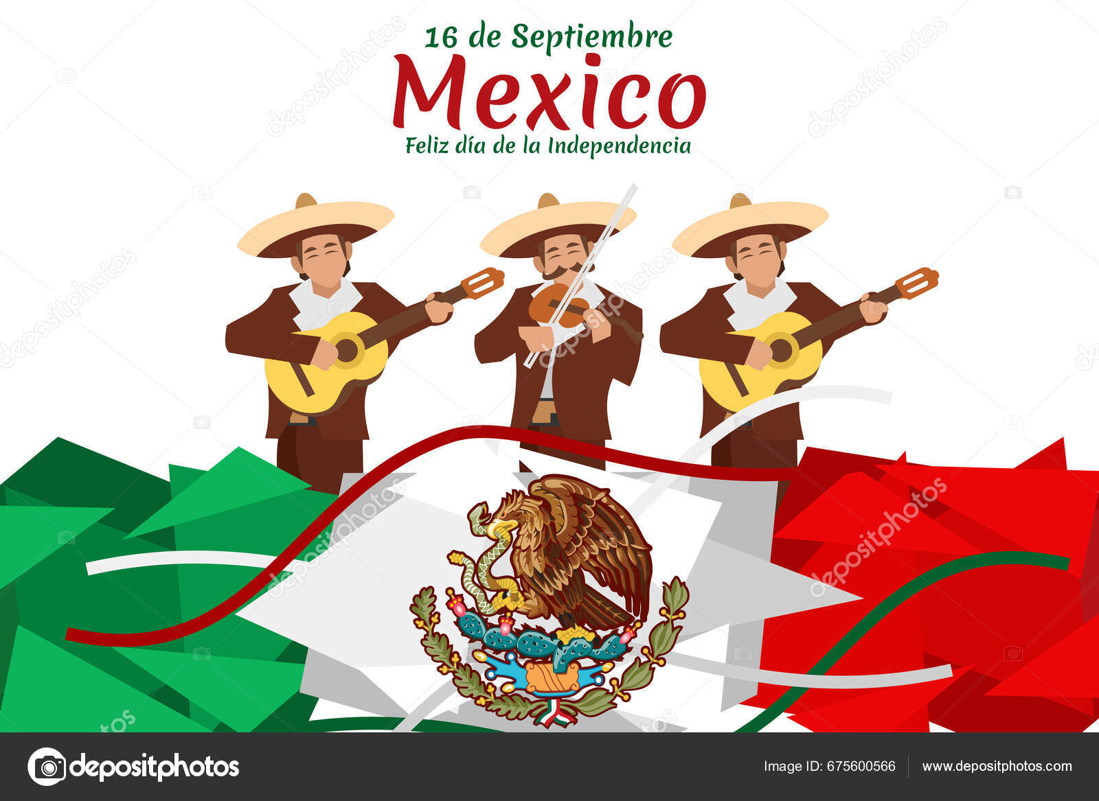 Translation September Independence Day Mexico National Holiday Mexico ...