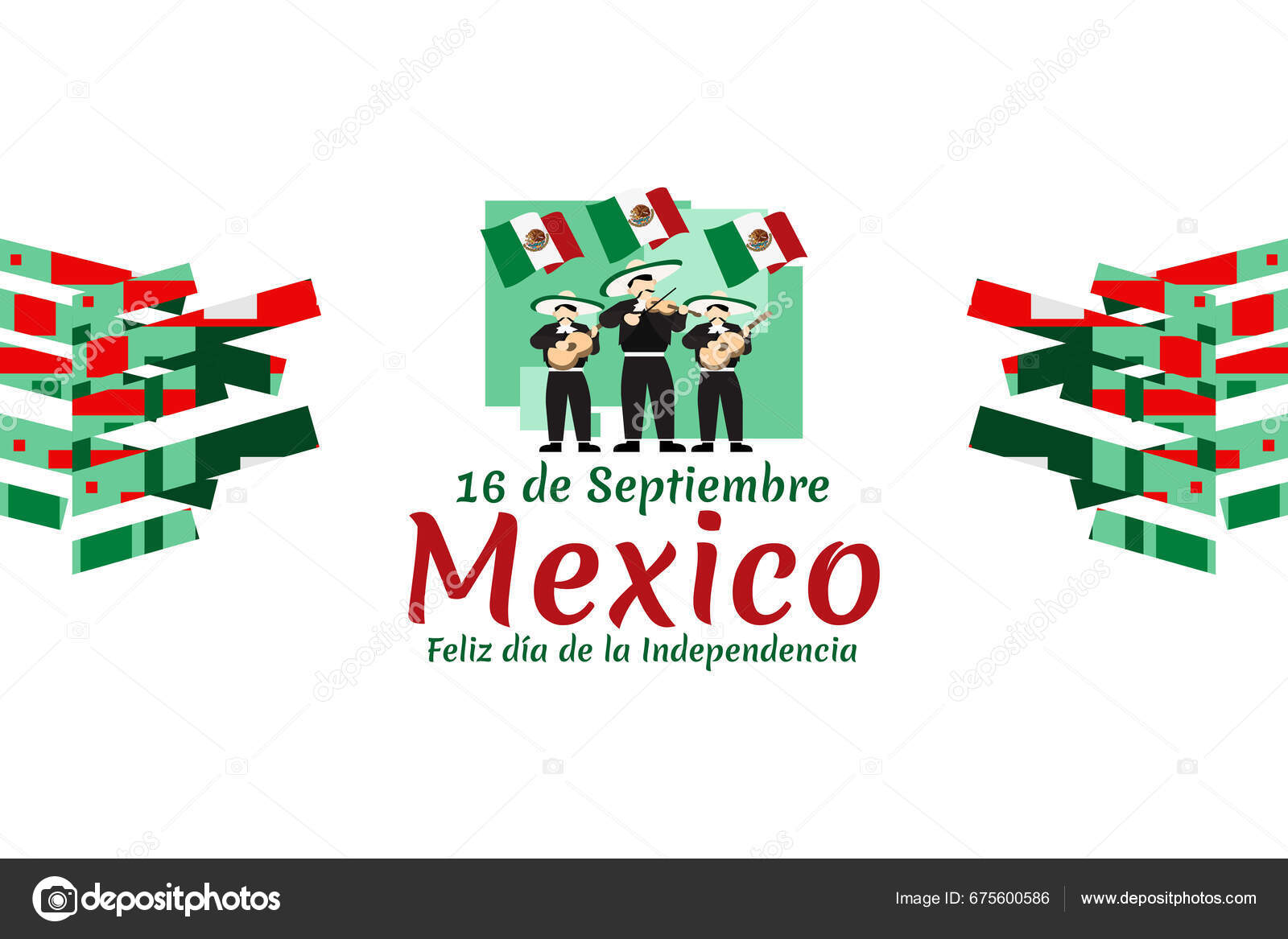 Translation September Independence Day Mexico National Holiday Mexico ...