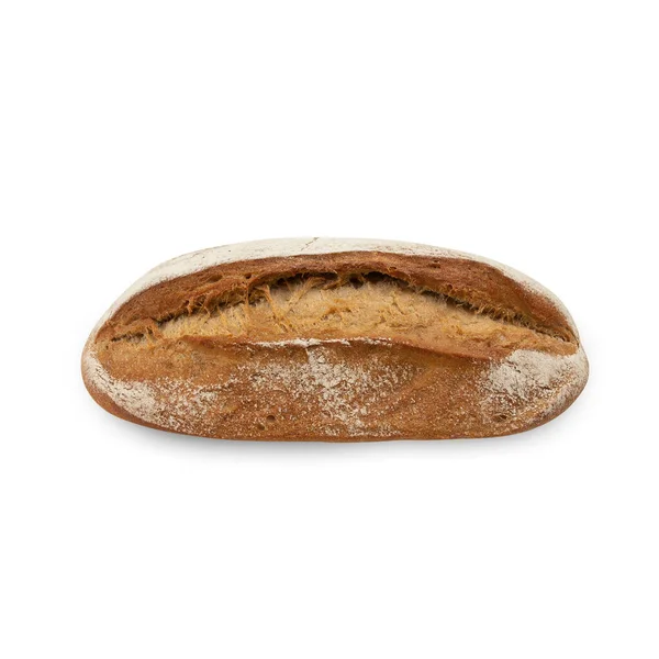 Sour Dough Bread Isolated White Background Clipping Path — Stock Photo, Image