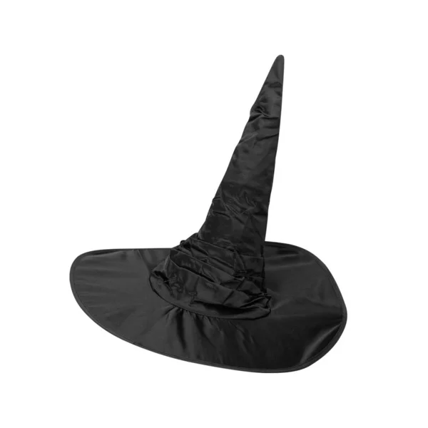 Witches Hat Isolated White Background Clipping Path — Stock Photo, Image