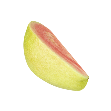 Pembe Guava, kesme, tam alan derinliği