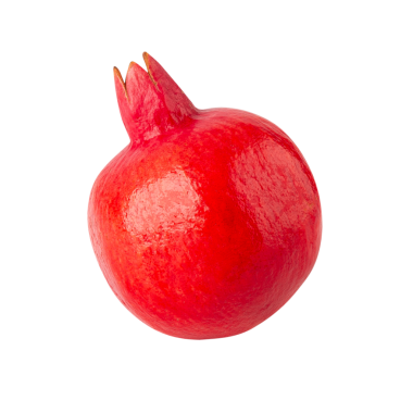 Nar aromalı meyve kesimi, tam derinlik tarla