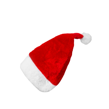 Santa Hat, kesme, tam derinlik.