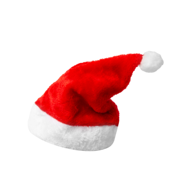 Santa Hat, kesme, tam derinlik.