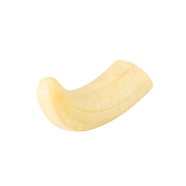 Muz dilimleri tam derinlikte kesilmiş..