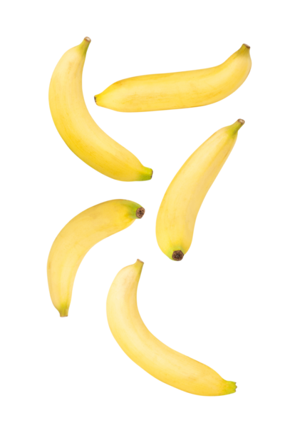 Düşen muz kesimi, tam derinlik.