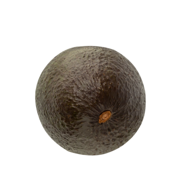 Avokado kesiti, tam derinlik.