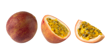 Tutku Meyvesi kesimi, tam derinlik.