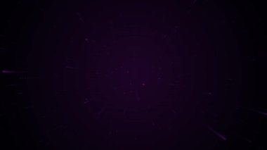 Küçük Yıldızlı Koyu Mor Arkaplan