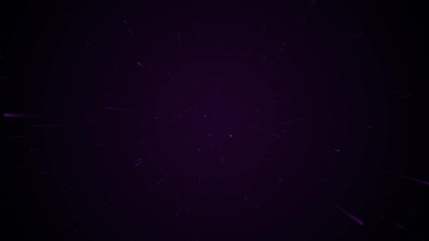 暗紫色背景与小星星 — 图库视频影像