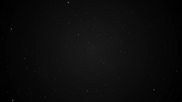 Céu Nocturno Cativante Cheio Estrelas Brilhantes — Vídeo de Stock