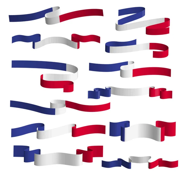 Векторный Элемент Флага Франции — стоковый вектор