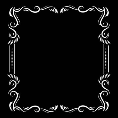 Doğa dekoratif çerçeve 08