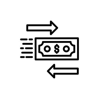 Vektör simgesini aktar. Logotype