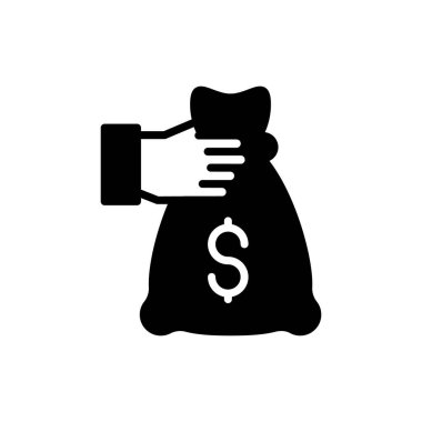 Vektör olarak yatırım simgesi. Logotype