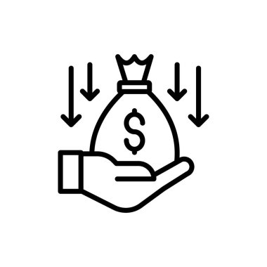 Vektör olarak kar simgesi. Logotype