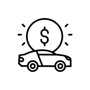 Vektör olarak Otomatik Finans simgesi. Logotype