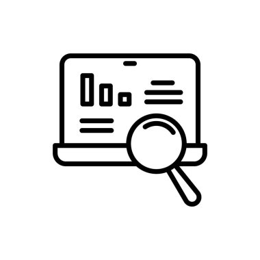 Vektör olarak dosya çalışma simgesi. logotype