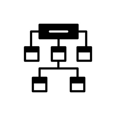 Vektör olarak Site Harita simgesi. Logotype