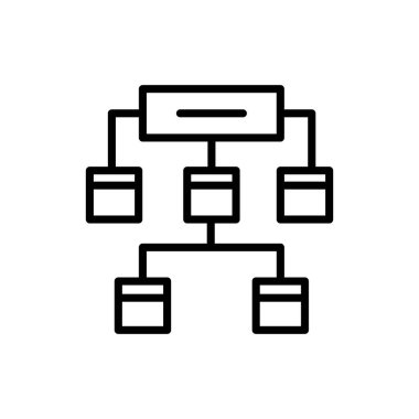 Vektör olarak Site Harita simgesi. Logotype