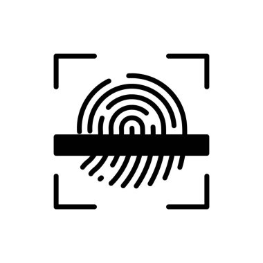 Vektör içinde kriptografik imza simgesi. Logotype