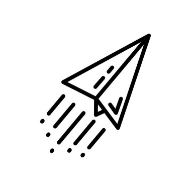 Simgeyi vektörle fırlat. Logotype