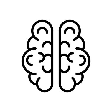 Brainwave icon in vector. Logotype