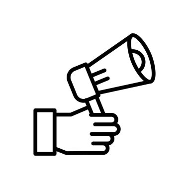 Vektör içinde reklam simgesi. Logotype