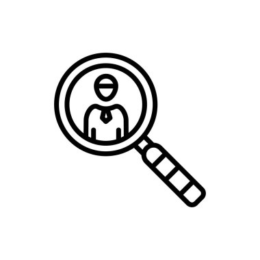 Vektör olarak kullanılabilirlik denetimi simgesi. Logotype