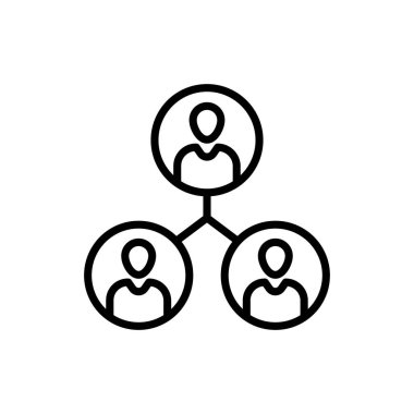 Vektör olarak bağlantı simgesi. Logotype