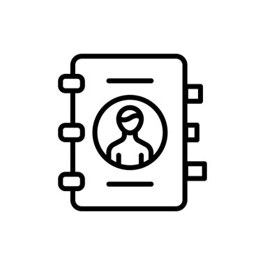 Vektör olarak bizimle bağlantı kurun. Logotype