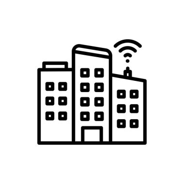 Akıllı Şehir ikonu. Logotype