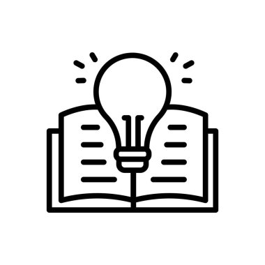 Vektör olarak bilgi simgesi. Logotype