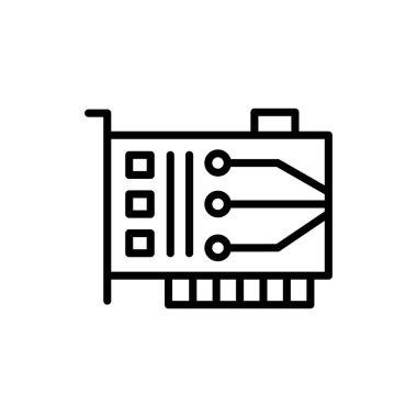 Ağ Kart simgesi vektörü. Logotype