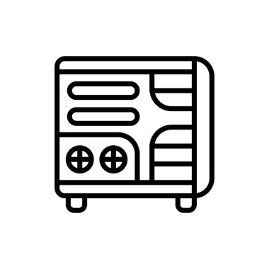 Sistem Birimi simgesi vektörde. Logotype